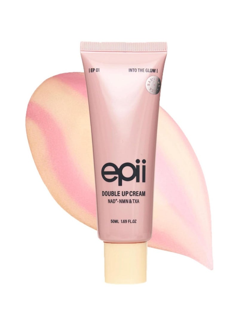 epii Double Up Cream | face moisturizer | NAD NMN | TXA | niacinamide | dark spot | uneven skin tone | sensitive skin - Image 1