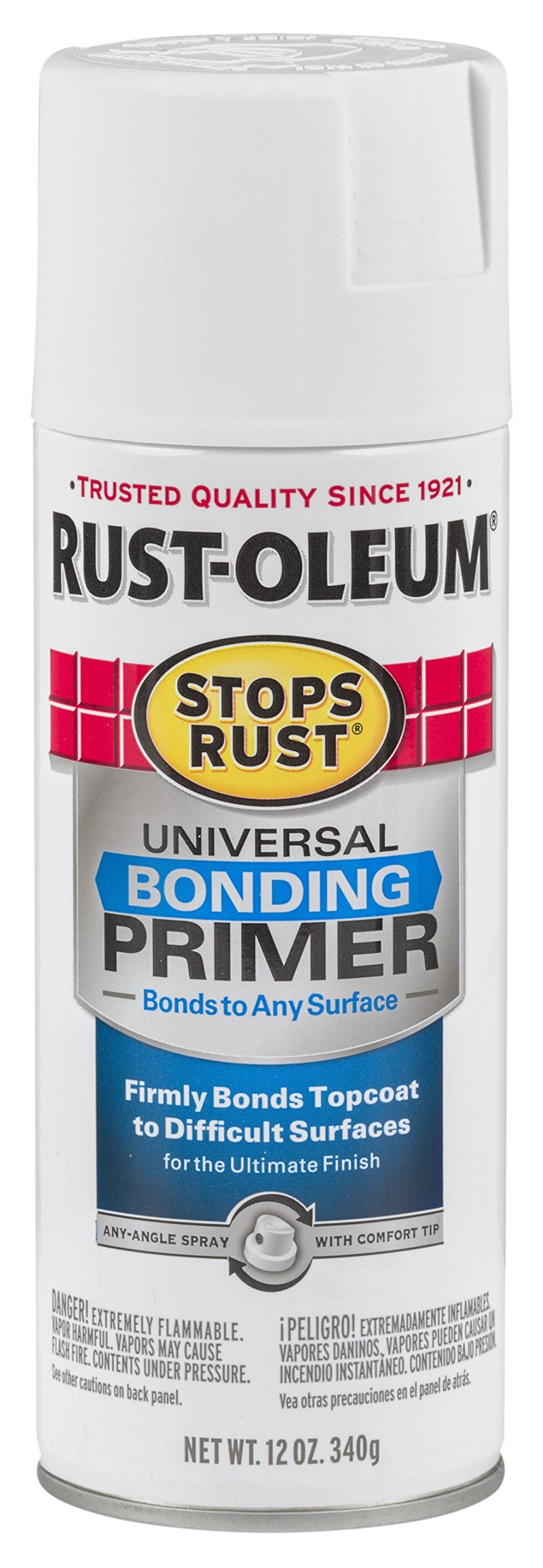 Rust-Oleum 285011 Stops Rust Universal Bonding Primer Spray Paint (White - 340 Grams/Can) - Image 1