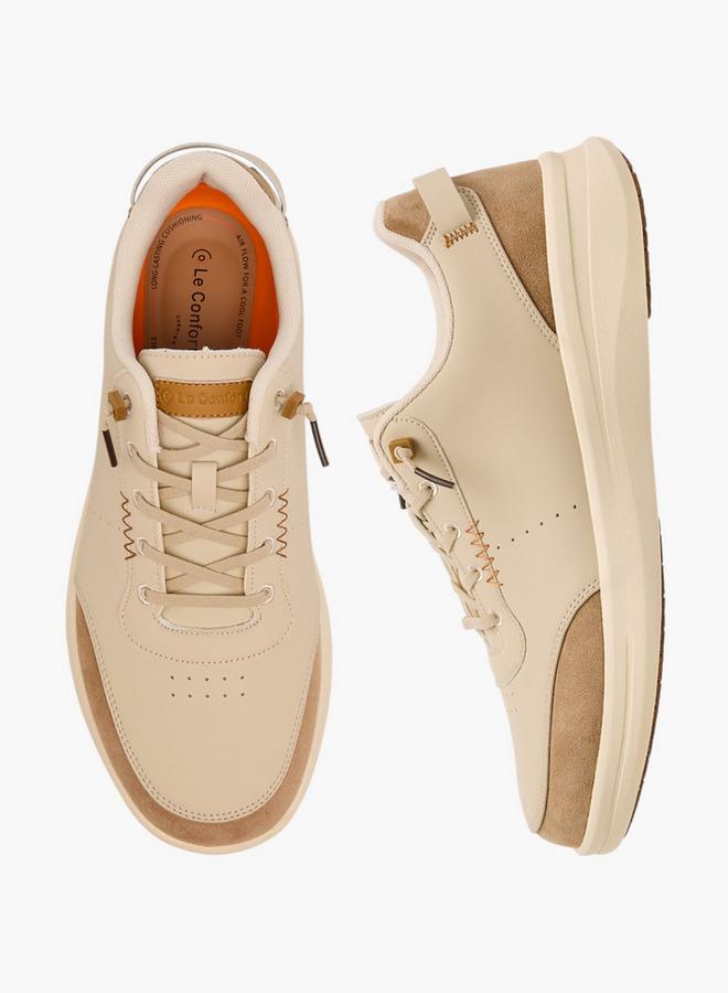 Le Confort Men Lace-Up Ankle Sneakers - Image 1