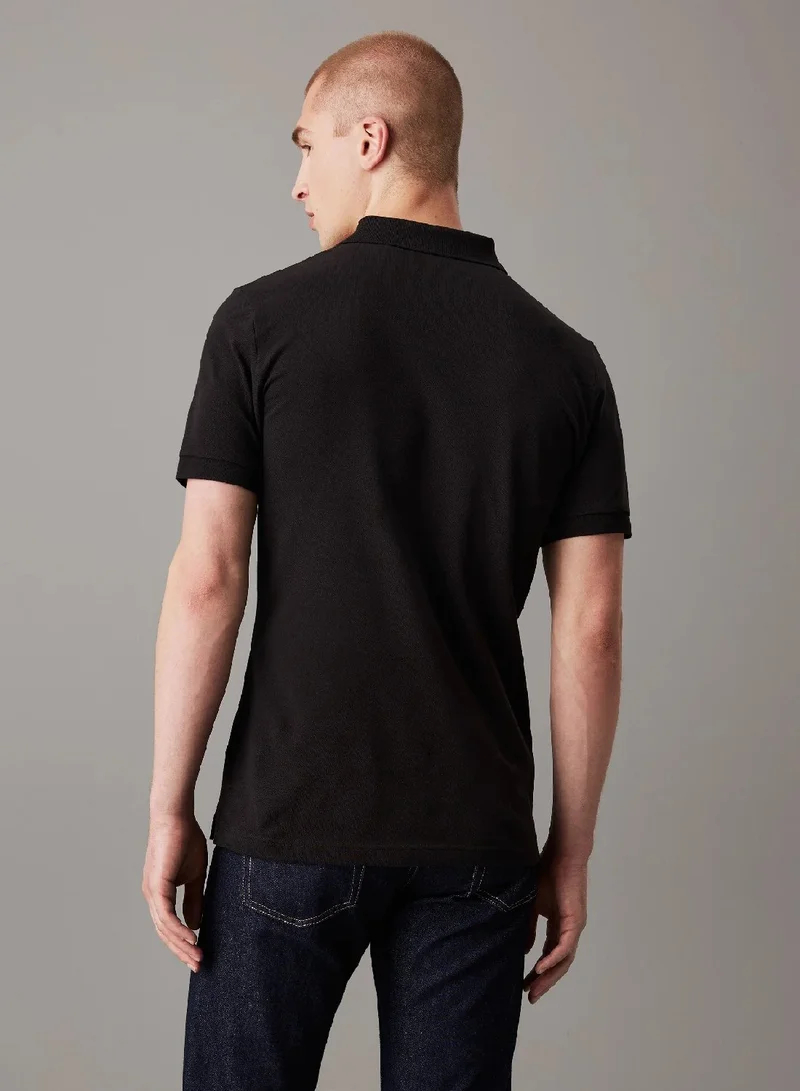 Calvin Klein Jeans Slim Cotton Stretch Polo Shirt