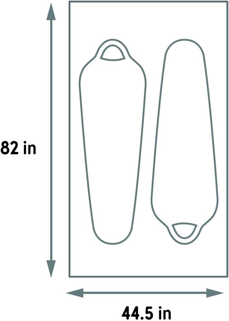Kelty Wireless 2 Footprint, Lightweight, Water Resistant, Fitted Ground/Camping Tarp Footprint Wireless 2 Person Tent - Image 2