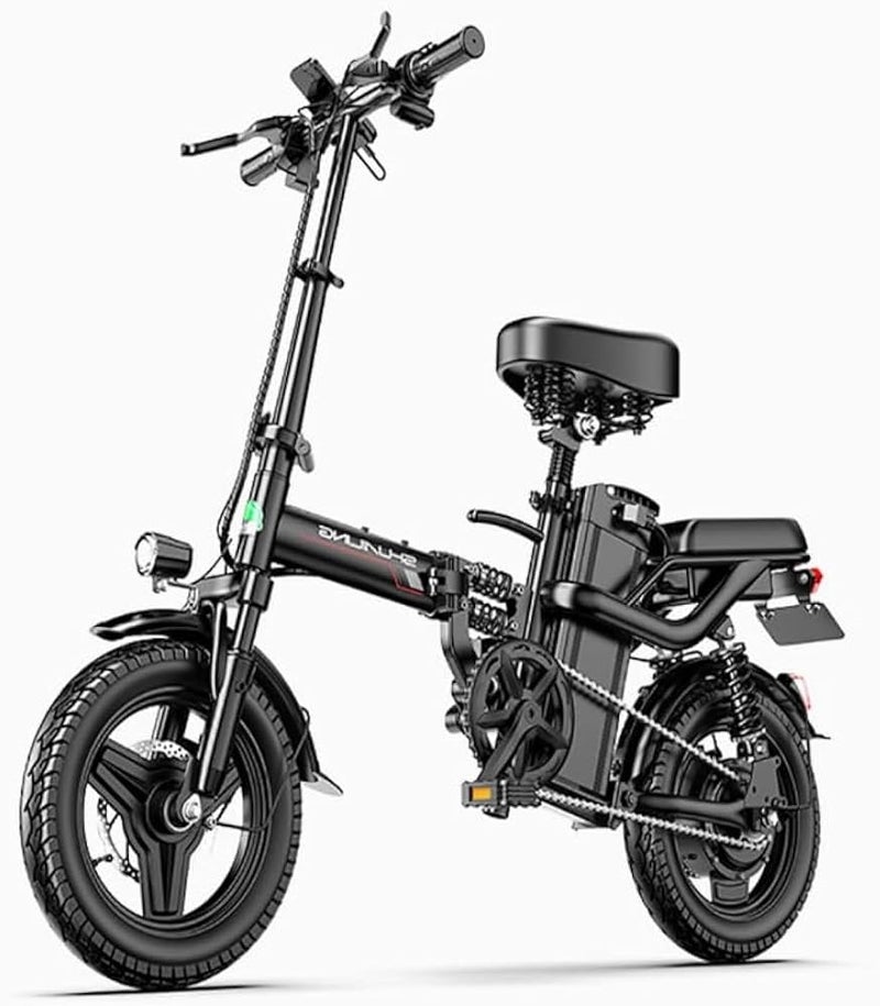 Challengers E140-16A 60V 1000W 16000 AMPS Electric Bike, Blue - Image 3