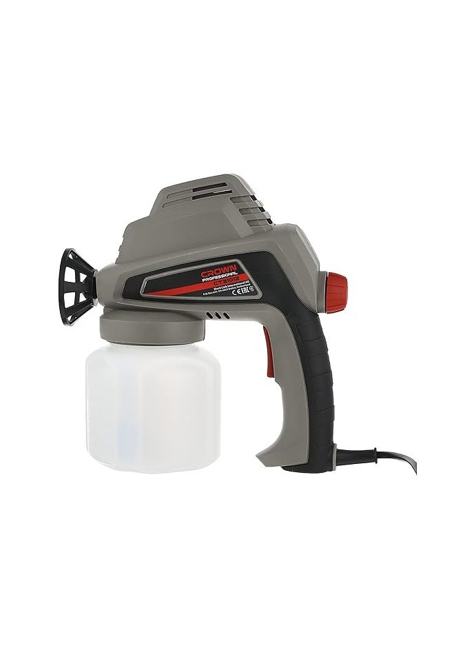CROWN Electric Paint Spray Gun, 80W, Model CT31012 – Ideal for Fine Painting Jobs - Image 4