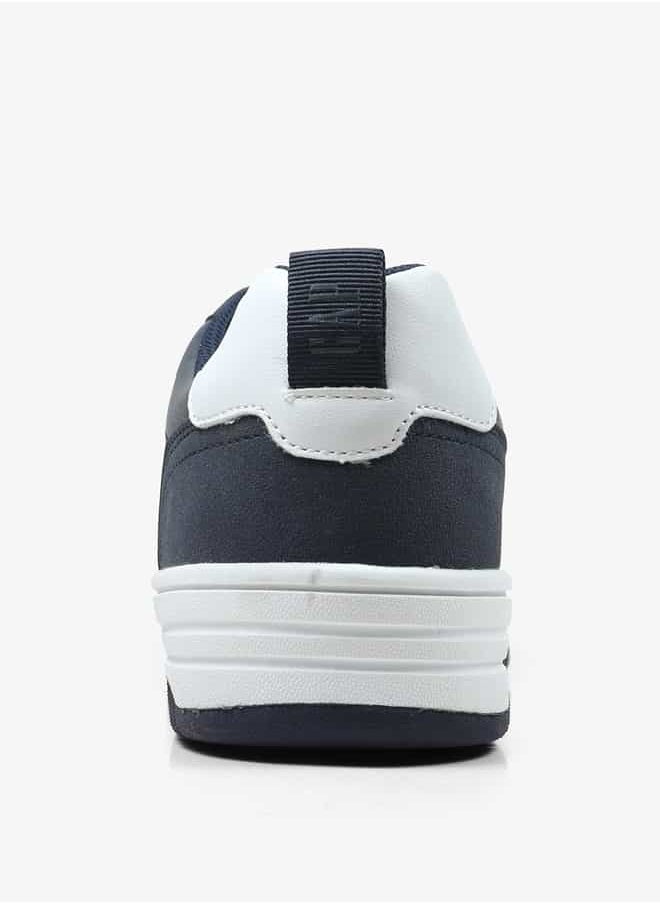 GAP Men's Logo Print Sneakers with Lace-Up Closure - Boston Cup Low M  - Image 3