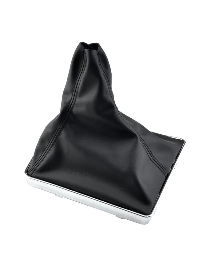 Handbrake Cover Case Black Leather Like Material Anti Slip Grip Easy Installation - Image 3