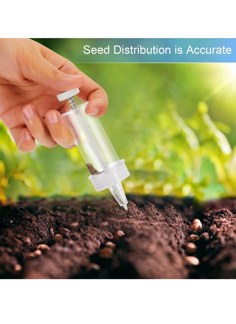 SYOSI - Mini Sowing Seed Dispenser Sower Small Seed Spreader Manual Handheld Seed Planter Mini Hand Spreader Garden Seed Planter For Carrot Lettuce Grass Spinach Seed Etc - Image 1