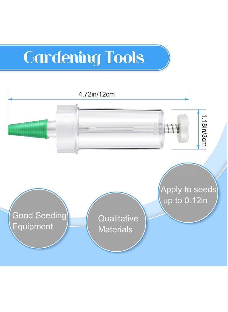 SYOSI - Mini Sowing Seed Dispenser Sower Small Seed Spreader Manual Handheld Seed Planter Mini Hand Spreader Garden Seed Planter For Carrot Lettuce Grass Spinach Seed Etc - Image 1