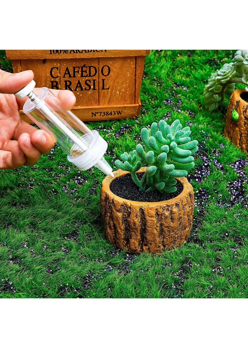 SYOSI - Mini Sowing Seed Dispenser Sower Small Seed Spreader Manual Handheld Seed Planter Mini Hand Spreader Garden Seed Planter For Carrot Lettuce Grass Spinach Seed Etc - Image 1
