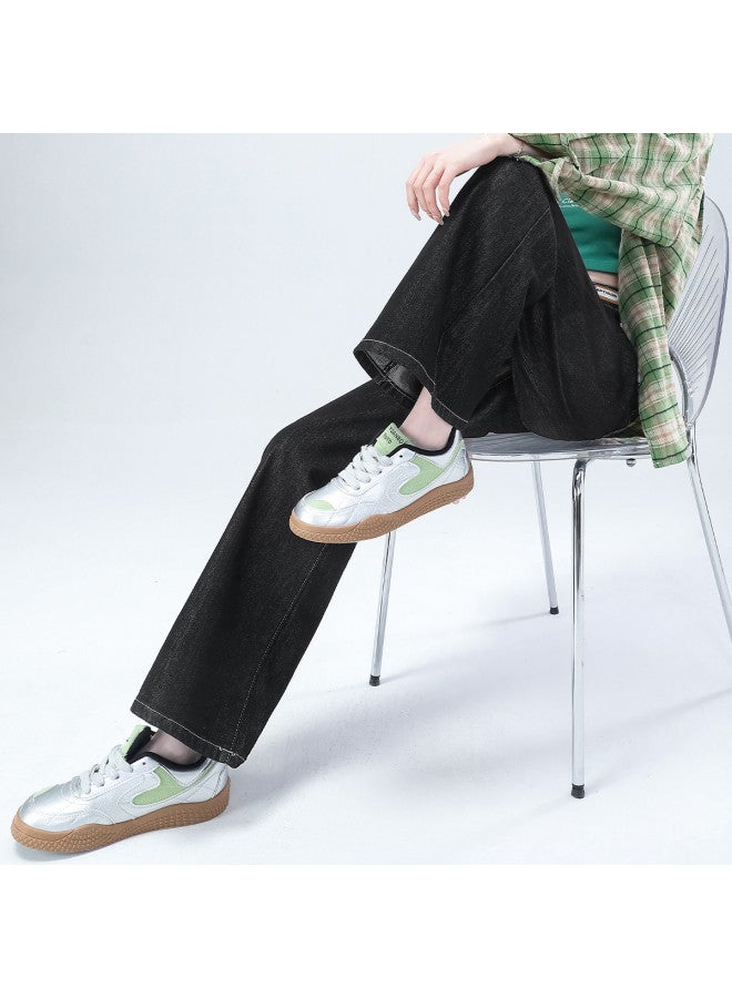 EPTISON High Waist Wide Leg Jeans For Women - 2025 Summer Fashion Loose Fit Versatile Slimming Floor-length Wide Leg Pants - Image 5