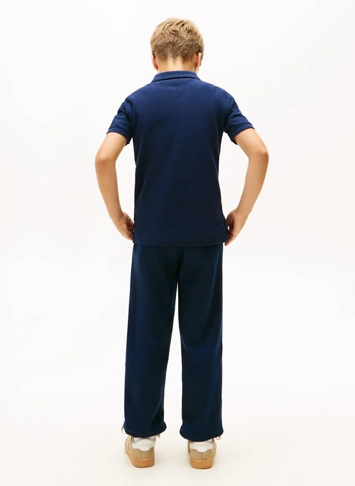 تومي هيلفيغر قميص بولو علم للأطفال