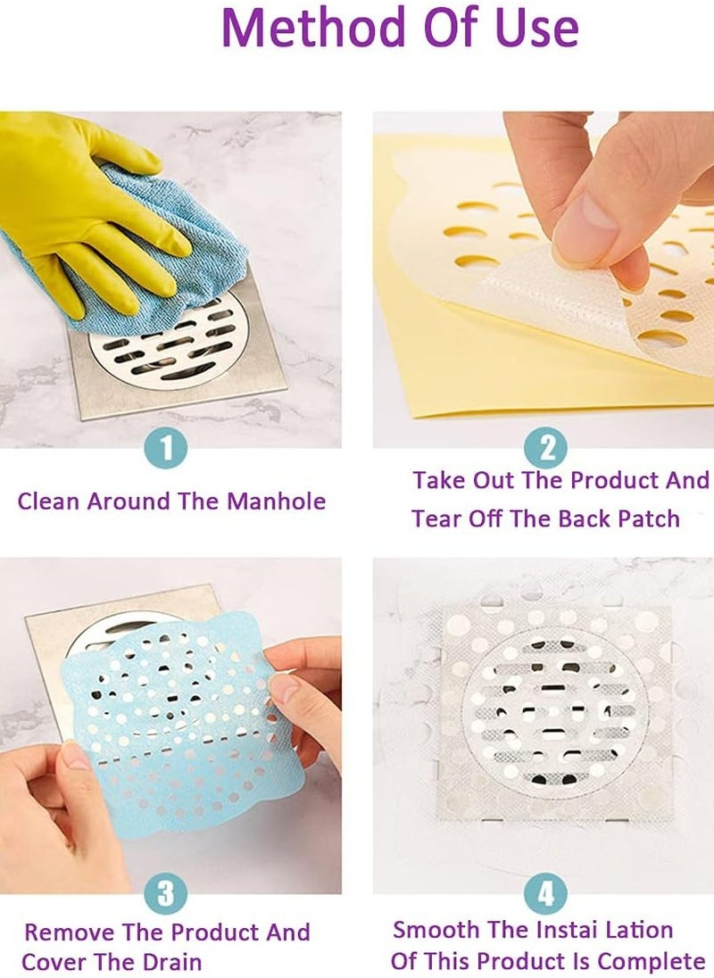 Oasisgalore 30 Pack Shower Sink Drain Strainer Hair Catcher，Oversize Bathtubs Mesh Stickers for Bathroom Kitchen  - Image 5