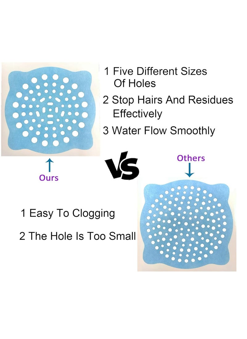 Oasisgalore 30 Pack Shower Sink Drain Strainer Hair Catcher，Oversize Bathtubs Mesh Stickers for Bathroom Kitchen  - Image 3