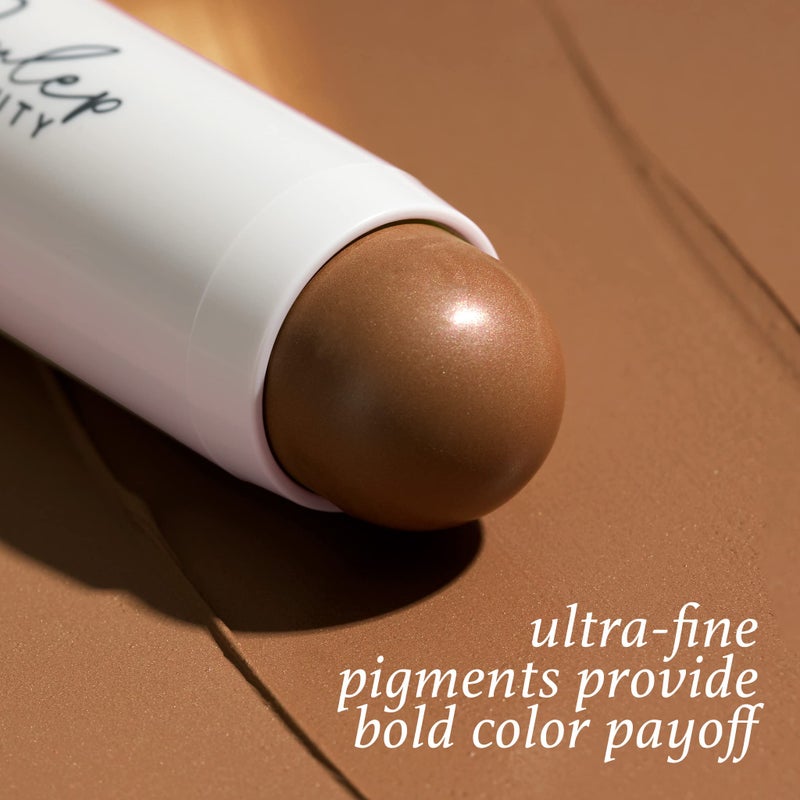 Julep Skip The Brush Cream to Powder Blush Stick - Neutral Bronze - Blendable and Buildable Color - 2-in-1 Blush and Lip Makeup Stick - Image 3