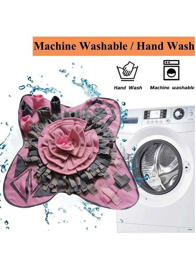 NIBEMINENT Pet Snuffle Feeding Mat Multicolour 71 x 72cm - Image 4