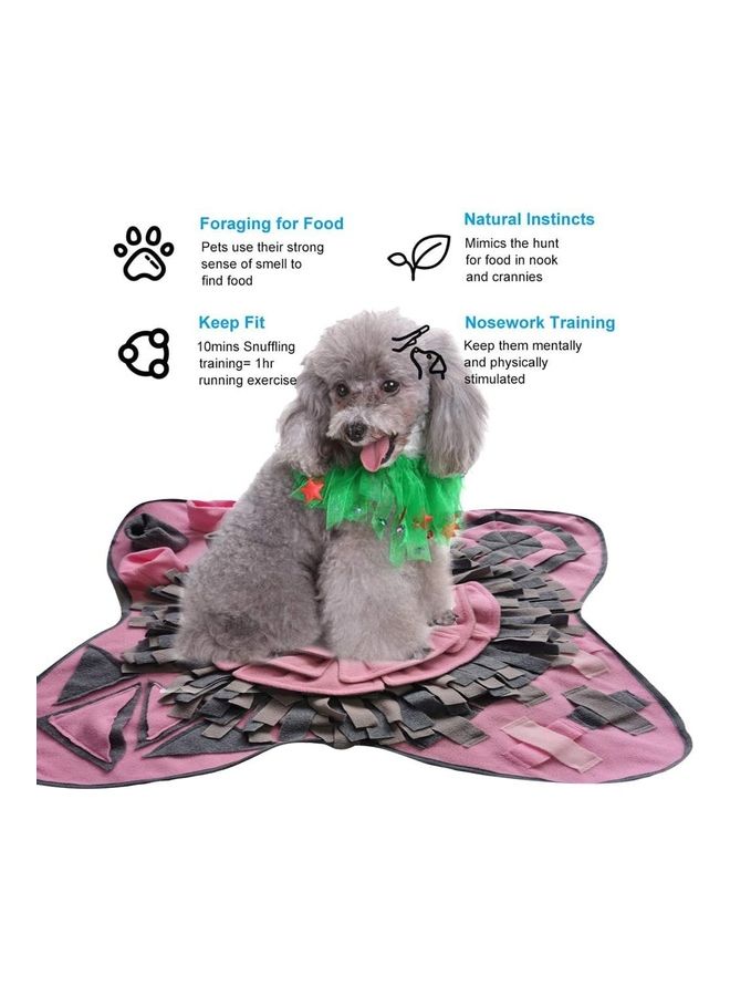 NIBEMINENT Pet Snuffle Feeding Mat Multicolour 71 x 72cm - Image 2