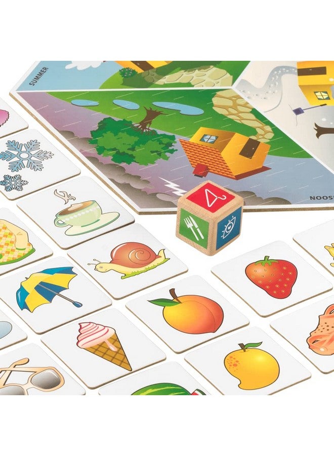 Clever Cubes Clever Cubes Weather Watch, Fun Learning Games for Kids, Activity Games, Best Return Gifts Multicolor  - Image 4