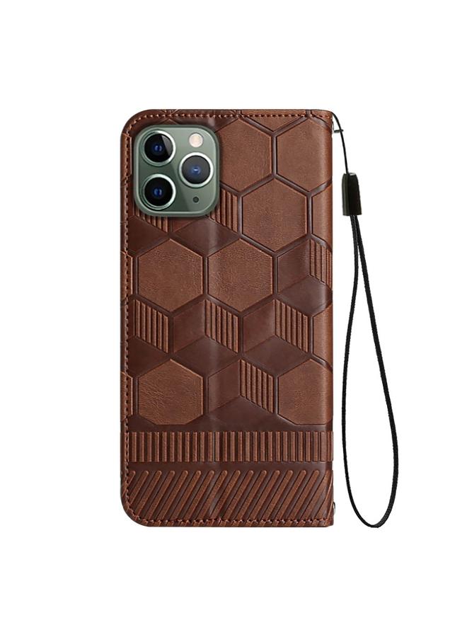 Zaboon Case For iPhone 11 Pro Football Texture Magnetic Leather Flip Phone Case - Image 3