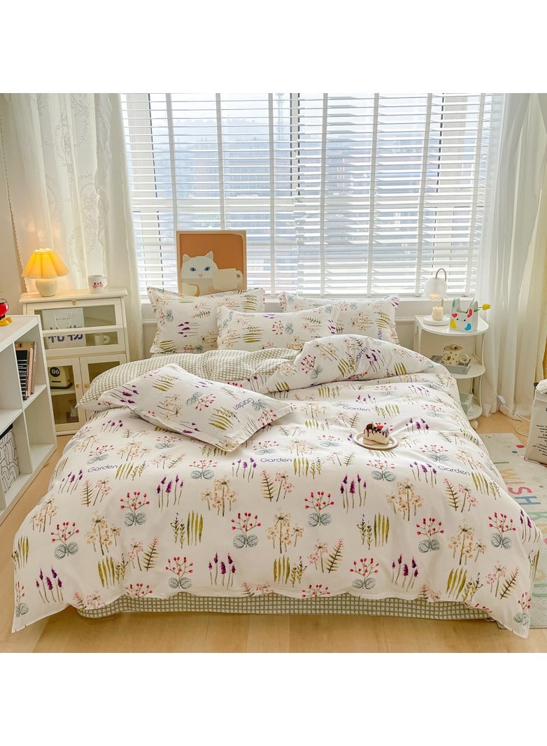 Nariele Dormitory Home Skin Friendly Bedding Bedding Multi Piece Set