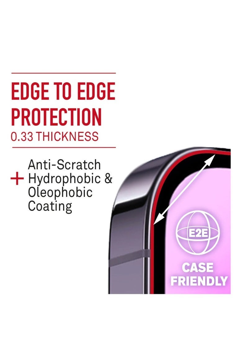 TIGER iPhone Tempered Glass 3 Pack Screen Protector Set For iPhone 14 Plus 6.7 Inch Anti-Spy Tempered-Glass, Scratch Resistant iPhone Glass Full-Coverage Glass ( iPhone 14 Plus) - Image 3