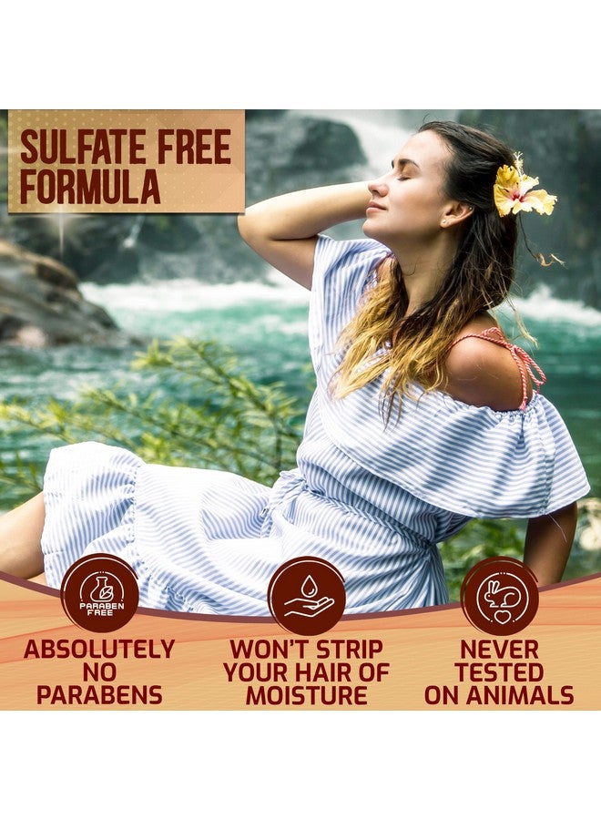 Pure Nature Lux Spa Argan Oil Shampoo And Conditioner Set Moisturizing Sulfate Free Moroccan Care With Keratin For Curly Straight Dry And Damaged Hair Hydrating Anti Frizz Salon Technology - Image 4