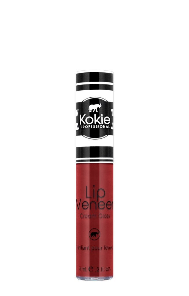 Kokie Cosmetics Lip Veneer Cream Lip Gloss Fired Up 02 Fluid Ounce