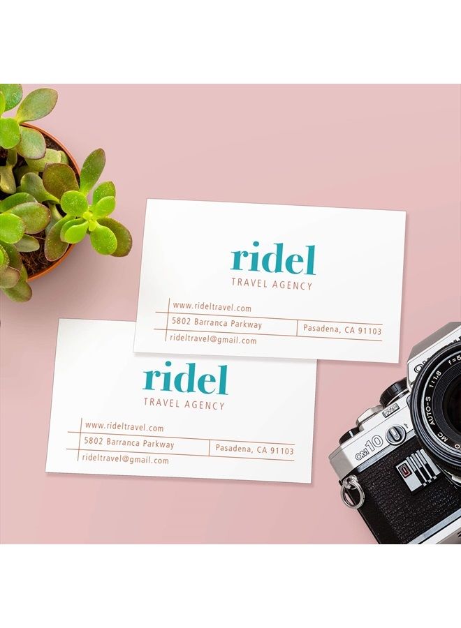 AVERY بطاقات عمل قابلة للطباعة من أفيري، طابعات ليزر، 250 بطاقة، 2 × 3.5 (5371) - Image 2