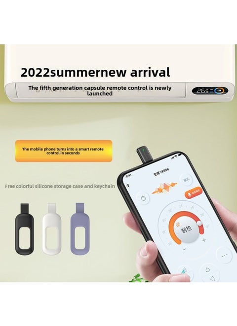Hot Mobile Phone Smart Remote Control Infrared Mobile Phone Universal Remote Control Mobile Phone Infrared Smart Transmitter-Color:For huawei Black Type-c Remote Control