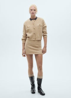 MANGO Stella Knitted Mini Skirt  - Image 4