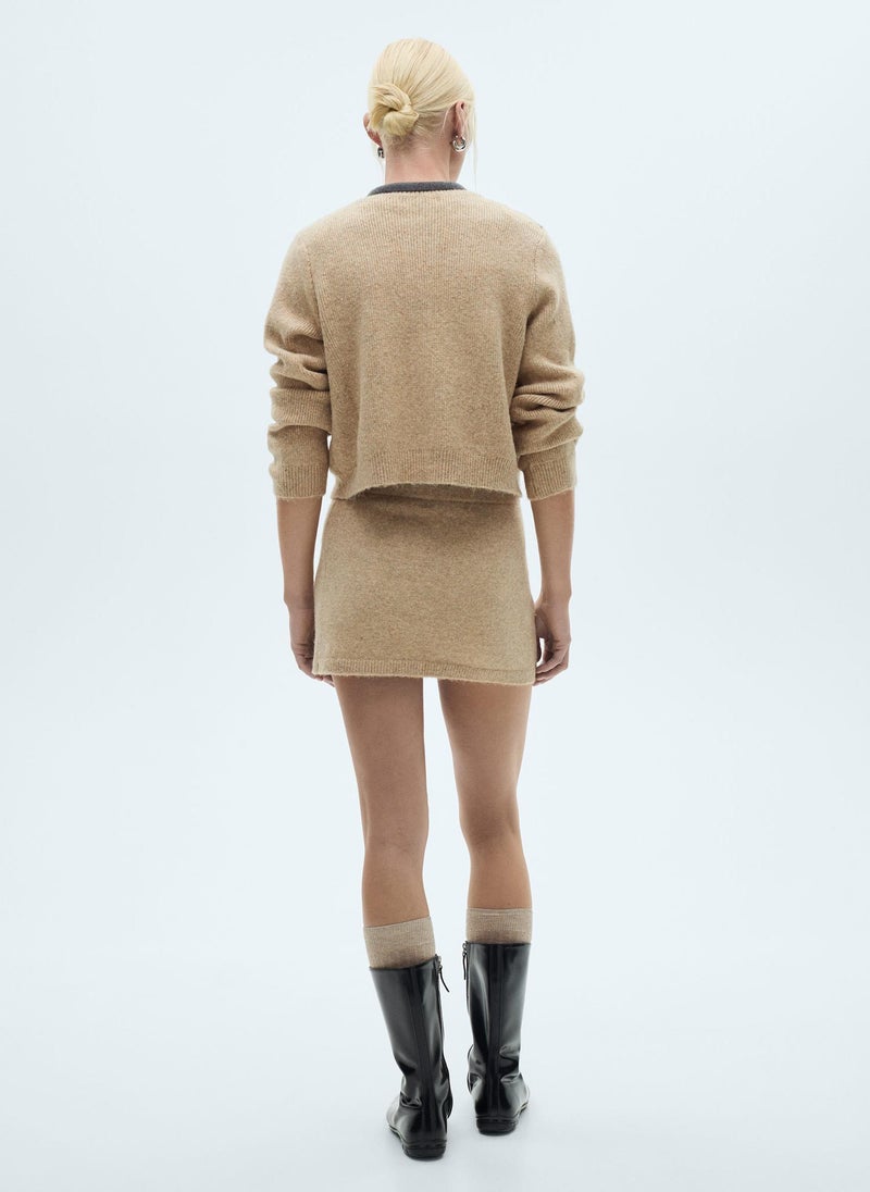 MANGO Stella Knitted Mini Skirt  - Image 2
