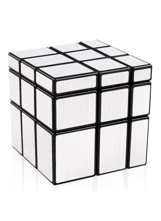 D ETERNAL - Stickerless Cube Set Of 5X5 And Stickered Silver Mirror Puzzle Cubes Combo (5X5 Cube+Mirror Cube) - Image 1