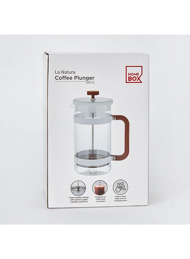 Home Box La Natura Coffee Plunger 1 L