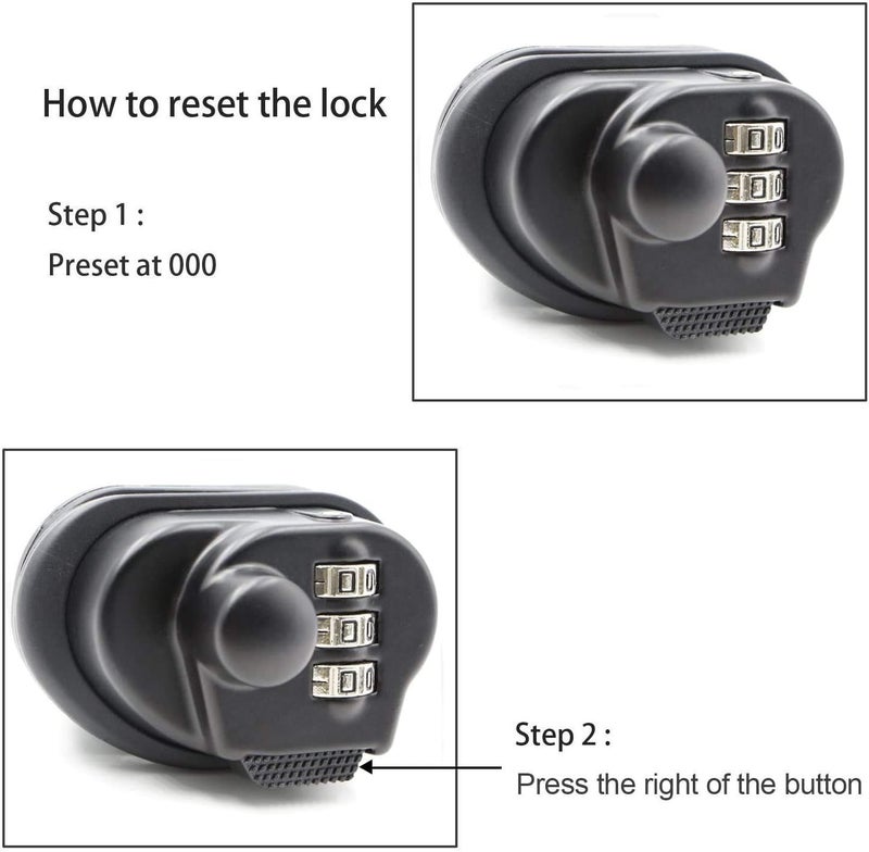 RioRand Trigger Lock 3 Digit Combination Gun Lock Gun Trigger Lock Accessories - Image 5