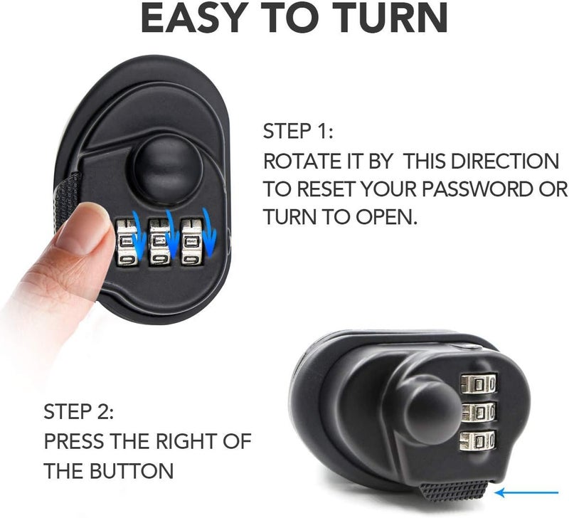 RioRand Trigger Lock 3 Digit Combination Gun Lock Gun Trigger Lock Accessories - Image 3