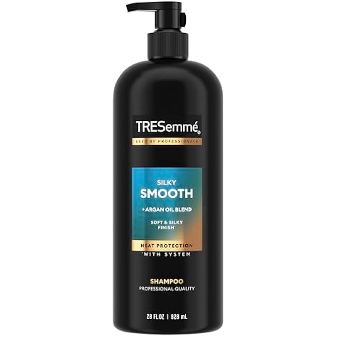 Tresemme SHAMPOO SILKY & SMOOTH FOR FRIZZY HAIR FORMULATED WITH PRO STYLE TECHNOLOGY 28 FL OZ - Image 1