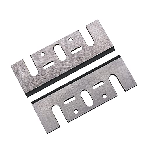 Powswopx 3-1/4 Inch 82mm Carbide Planer Blades Replacement for Makita 1900B, KP0810, KP0800K, DeWalt D26676, DW6655, DW680, 678, 680K, Bosch 1594 PA1205, Ryob (2 Pcs) - Image 4