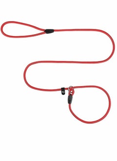 Dog Rope Leash Red Dog Rope for Dog Training Pet Nylon Slip Rope Lead Durable Sturdy Comfortable Pet Leash Puppy No Pull Training Slip Lead for Puppy Small Dogs Walking Hiking Camping - pzsku/ZAA12D89B405228015A33Z/45/_/1731134401/eeca449f-6bbb-4a74-8188-76a05c4d38a5