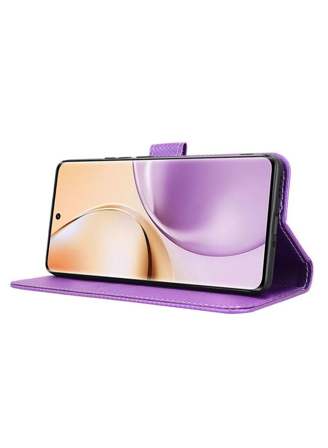 S-TOP Case For Realme 14 Pro 5G Diamond Texture Leather Phone Case - Image 5