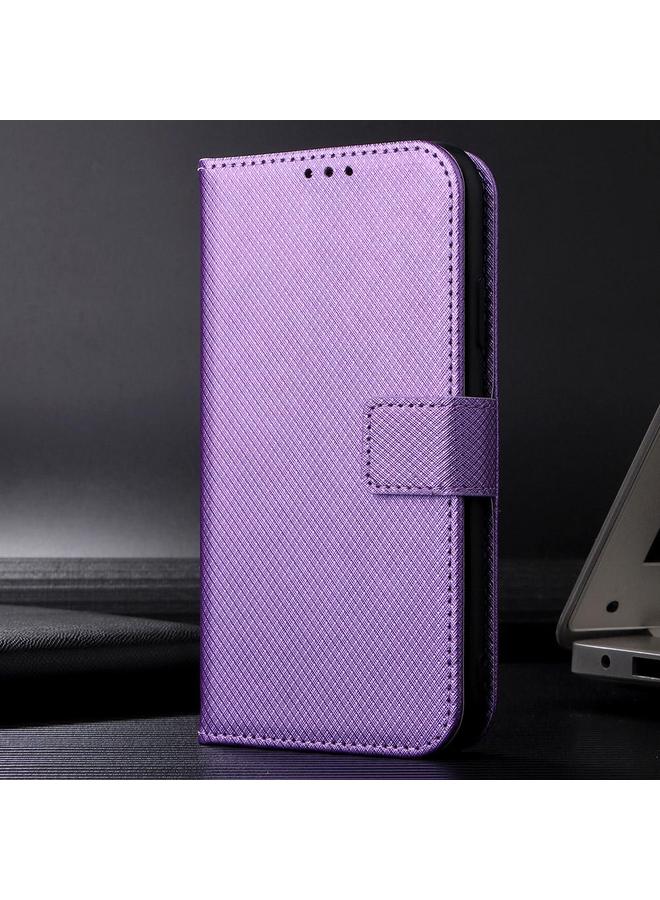 S-TOP Case For Realme 14 Pro 5G Diamond Texture Leather Phone Case - Image 2