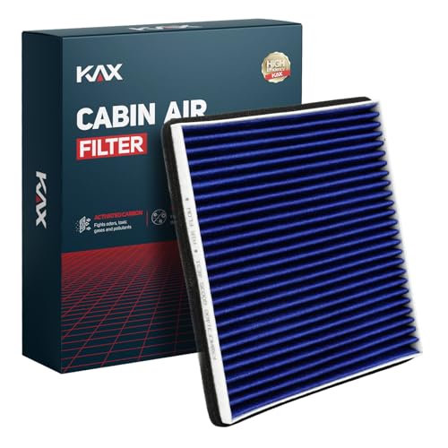 KAX Premium HEPA Cabin Air Filter with Dual Active Carbon CF9846A Replacement for Toyota 4Runner Prius Sienna Outback FJ Cruiser Legacy Endeavor Celica Galant Tribeca Strong Adsorption - Image 1