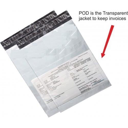 SECUREMENT Security Poly Courier bag Envelopes with POD pouch (6 x 8 inches) - 100 Packs - Image 4