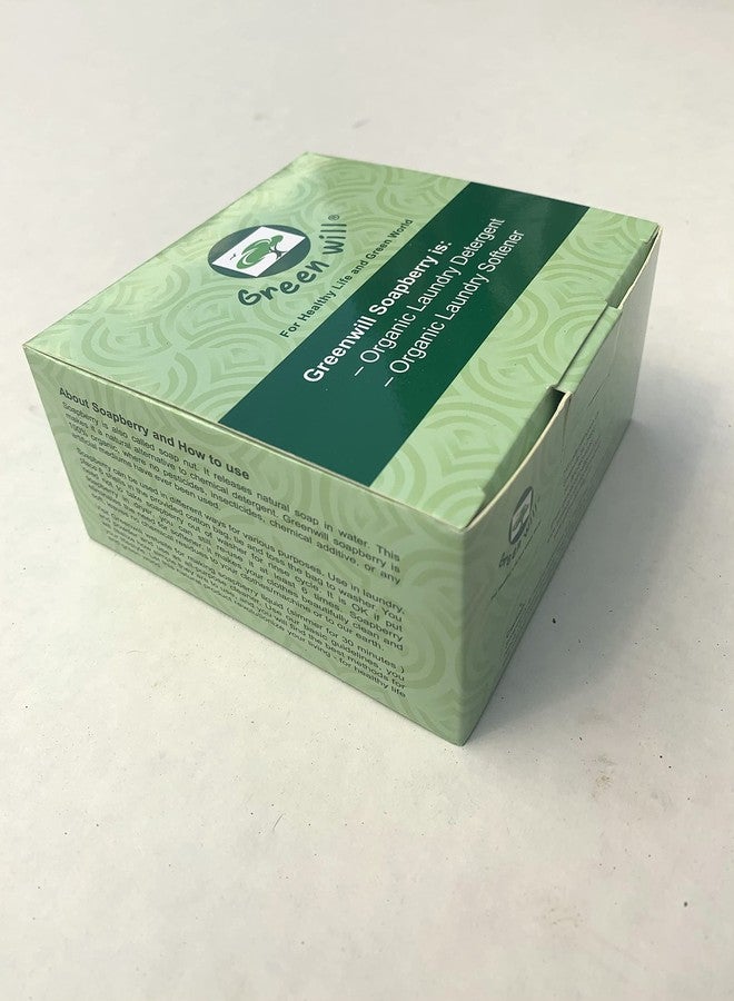 Greenwill 6 Ounces Greenwill Organic De-seeded Soapberry/Soap Nuts Natural Laundry Detergent with Wash Bag - Image 3