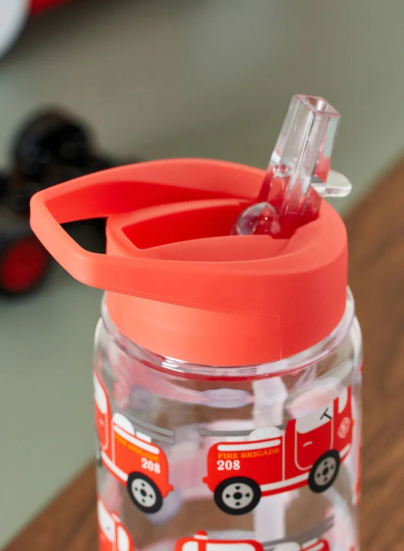 Sass & Belle Drink Up Fire Engine Water Bottle