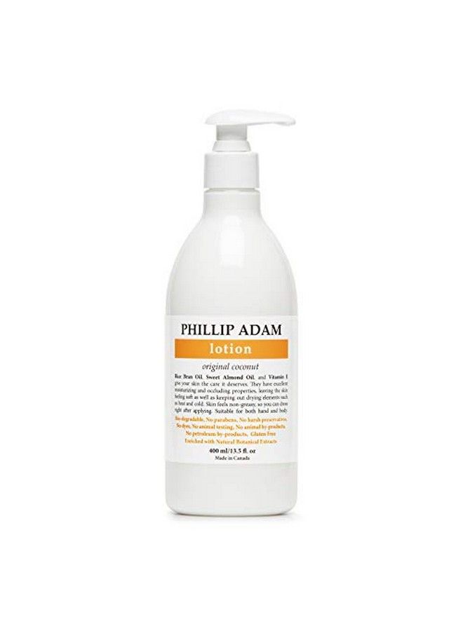 PHILLIP ADAM Coconut Hand And Body Lotion Lightweight Moisturizer For All Skin Types 135 Ounce - Image 1