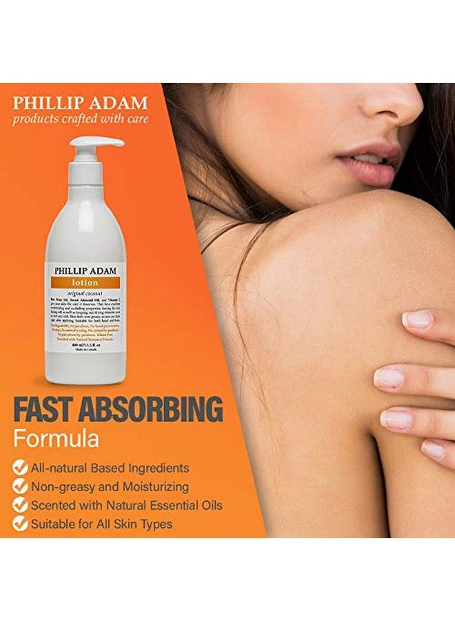 PHILLIP ADAM Coconut Hand And Body Lotion Lightweight Moisturizer For All Skin Types 135 Ounce - Image 4