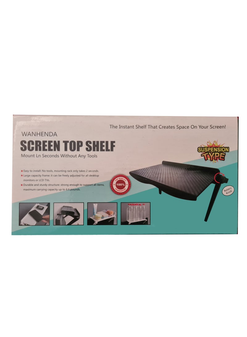 Foldable Monitor or TV Top Shelf  - Image 3