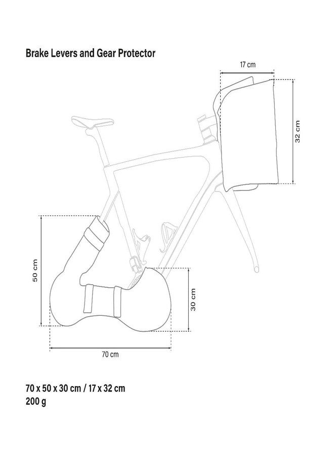 SCICON Brake Levers and Gear Protector, Black - Image 5