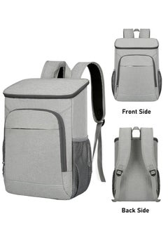 Perfii Large Capacity Insulated Backpack Outdoor Ice Pack Picnic Bag for Camping, Hiking, and Leak-Proof Insulation  - Image 2