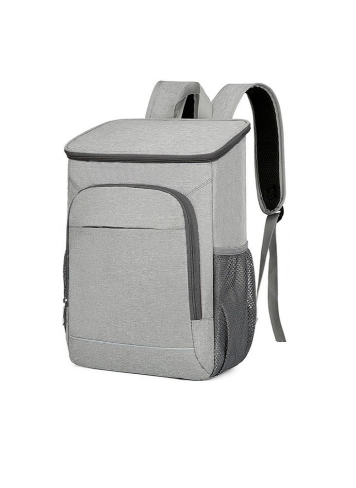Large Capacity Insulated Backpack Outdoor Ice Pack Picnic Bag for Camping, Hiking, and Leak-Proof Insulation