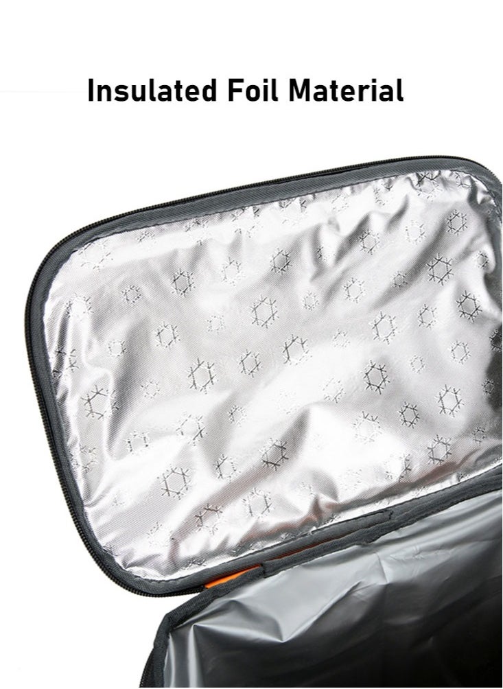 Large Capacity Insulated Backpack Outdoor Ice Pack Picnic Bag for Camping, Hiking, and Leak-Proof Insulation