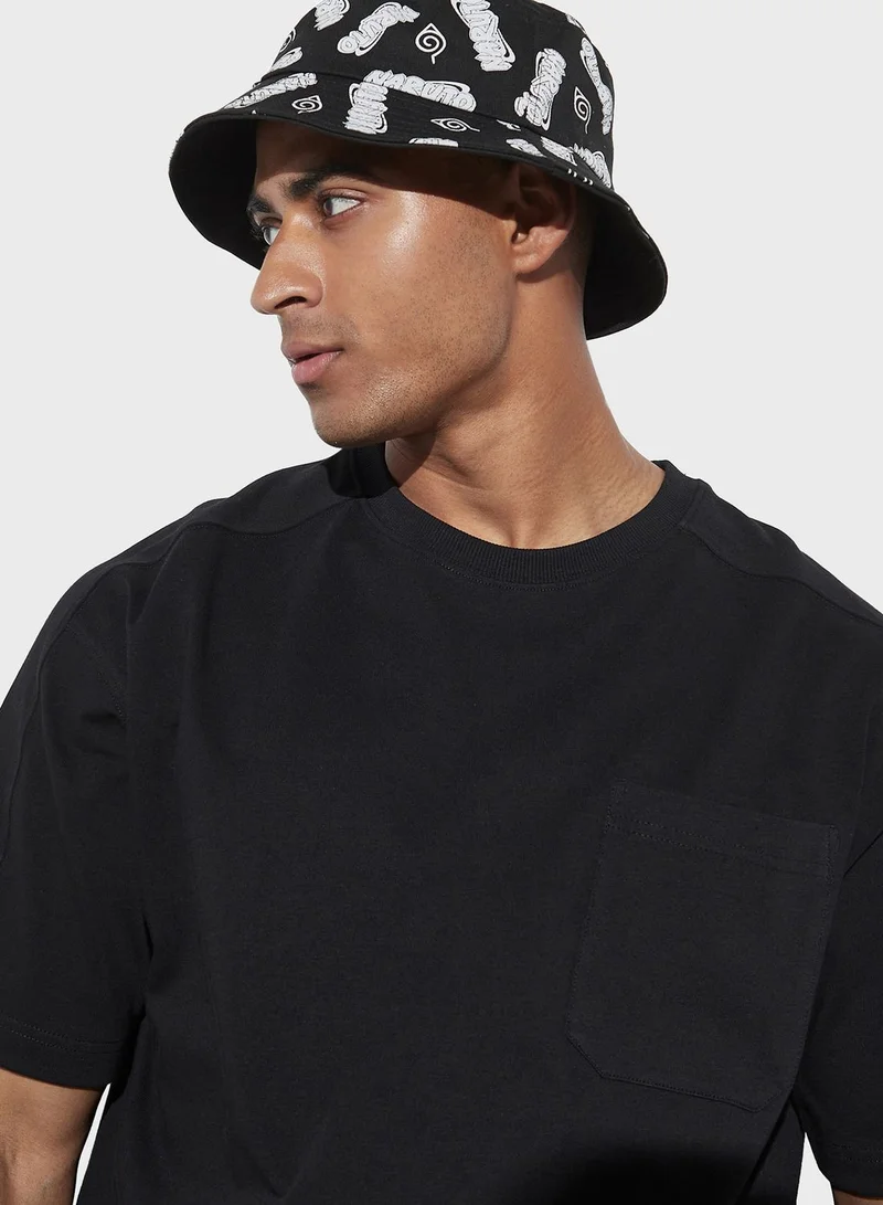 SP Characters Naruto Printed Bucket Hat